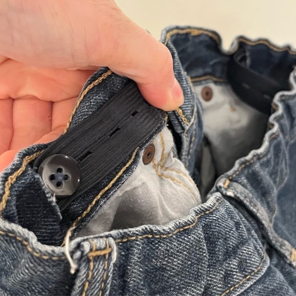 Cherokee Boys Dark Wash Blue Jeans Big Boys Size 10 vintage look - Picture 7 of 8